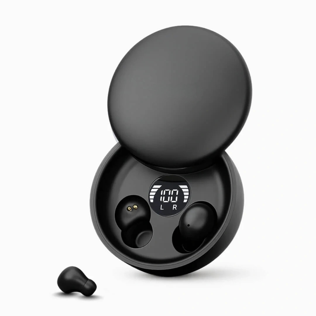 Ultra-slim sleep earbuds for side sleepers