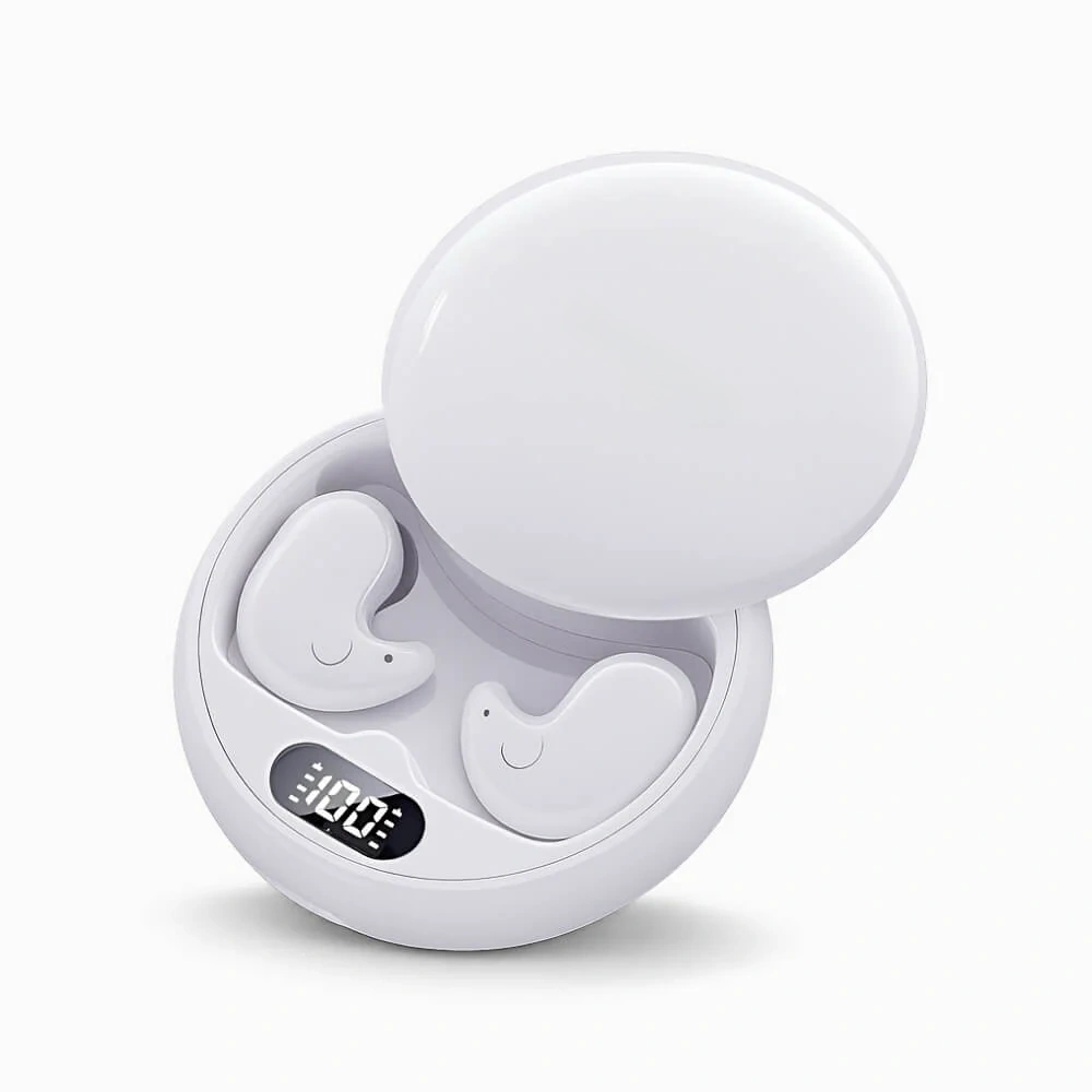 Ultra-thin sleep earbuds for side sleepers