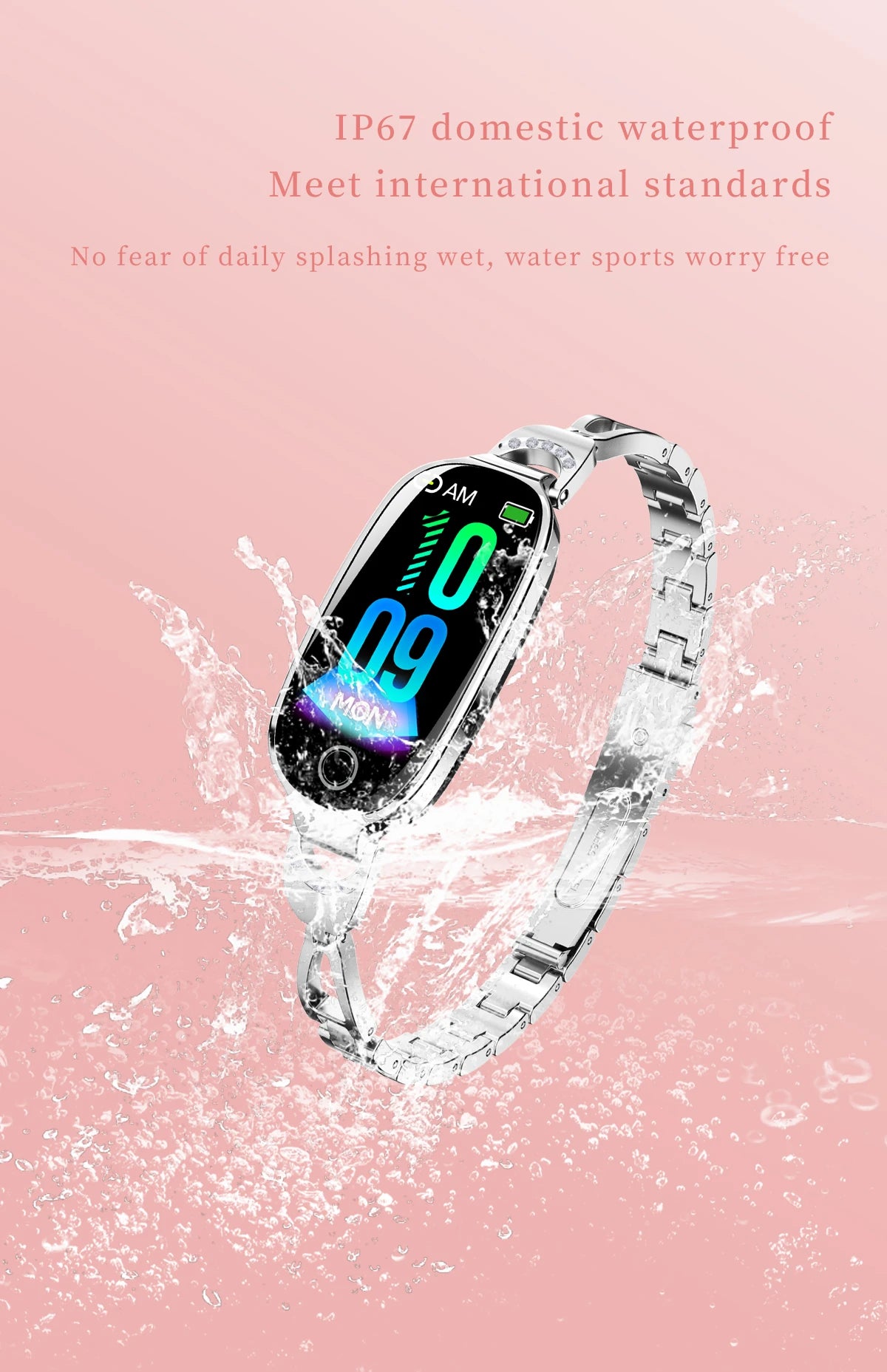 F81 Smart Watch iOS Android Fitness Tracker