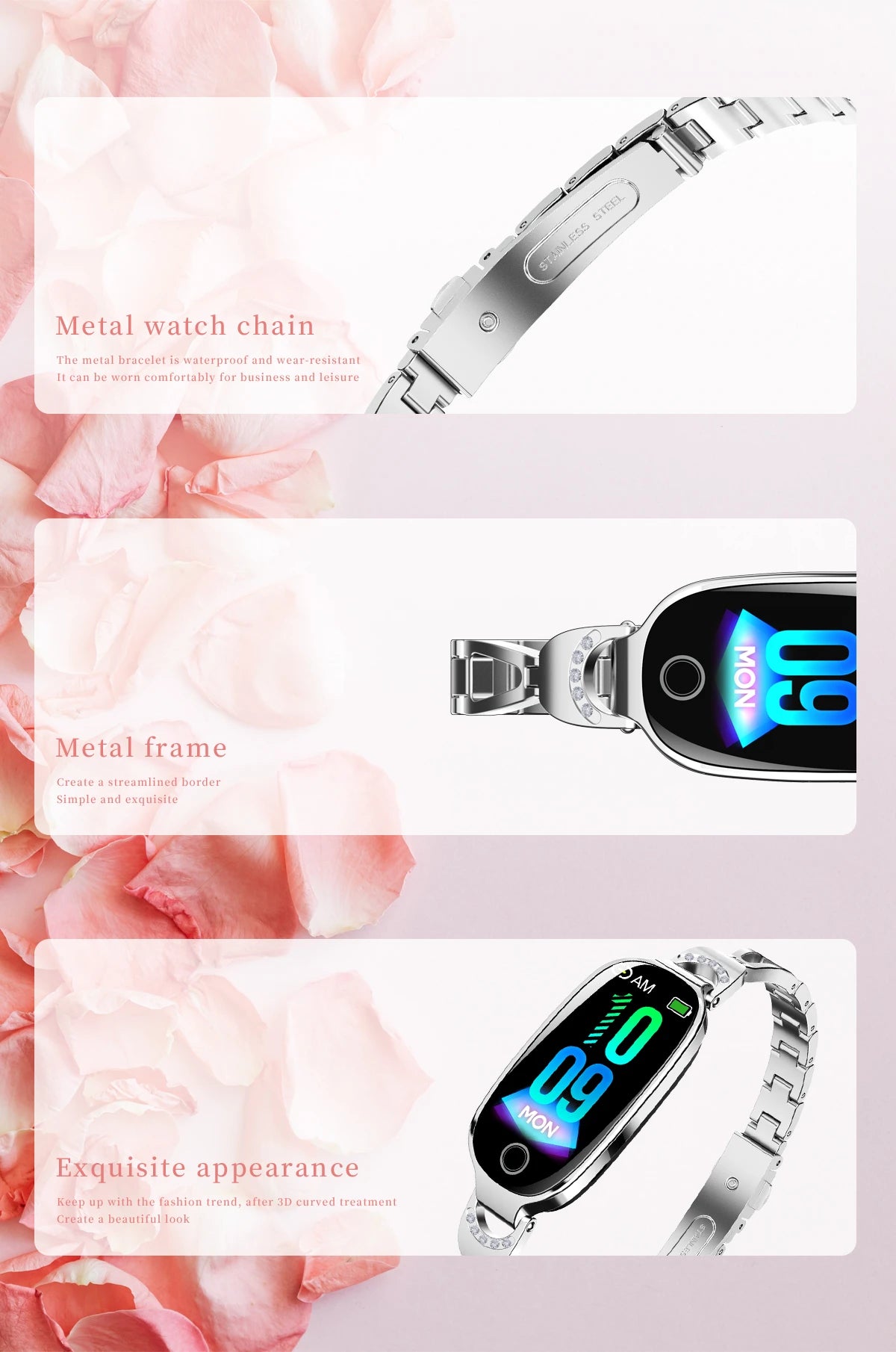F81 Smart Watch Weather Display Fitness Tracker