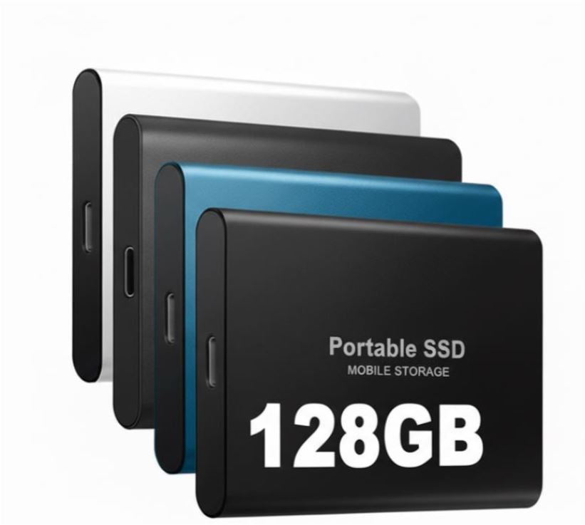 BowLift | DataSprint External SSD 128GB – Fast USB-C storage up to 1050 MB/s