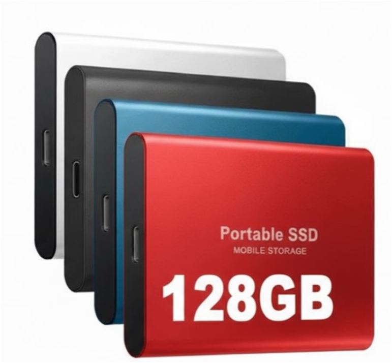 BowLift | DataSprint External SSD 128GB – Fast USB-C storage up to 1050 MB/s