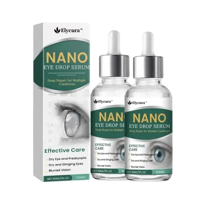Szerezze vissza kristálytiszta látását az Elycura™ NANO szemcseppek segítségével! 👁️✨