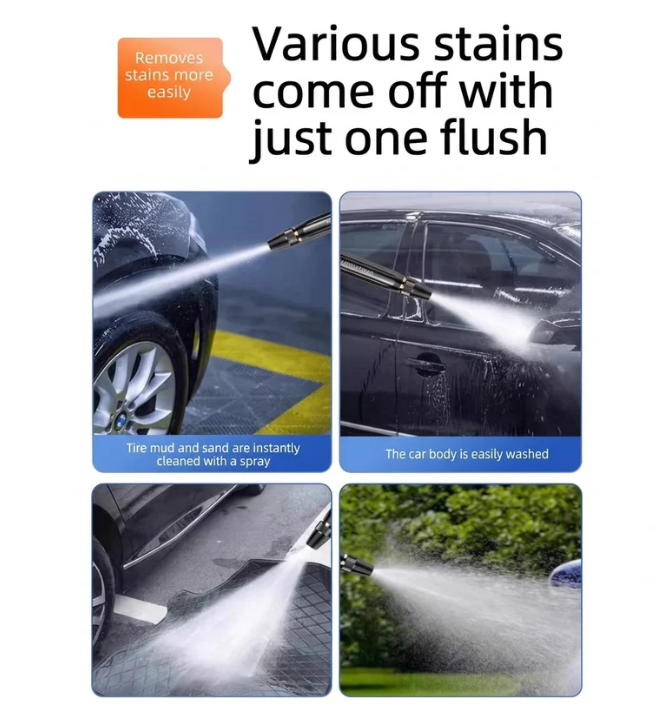 Transform Your Ordinary Hose Into APowerful Pressure Washer