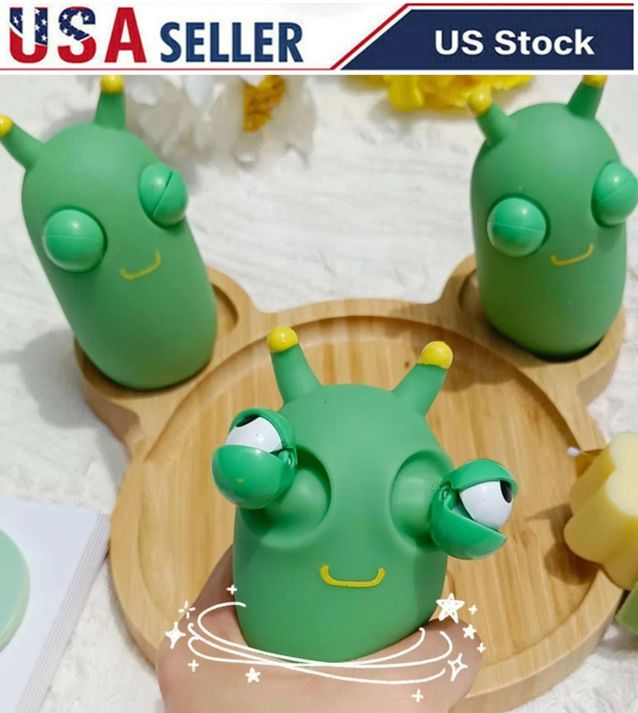 (Hot Sale - 49% Off) Stare Cabbage Worm - Stress Relief and Anti Anxiety Toy - BUY 5 GET 3 FREE