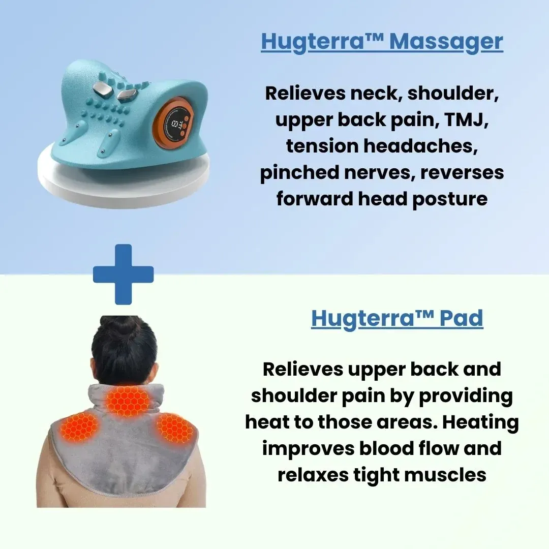 Electric Muscle Stimulation Neck Massager CordlessKneading for Pain Relief Deep Tissue 6 Adjustable MassageStrength