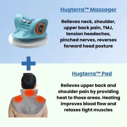 Electric Muscle Stimulation Neck Massager CordlessKneading for Pain Relief Deep Tissue 6 Adjustable MassageStrength