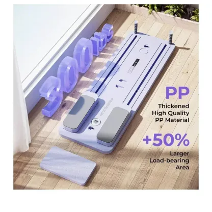  Foldable Pilates Reformer, Portable Pilates Board for Full Body Workout