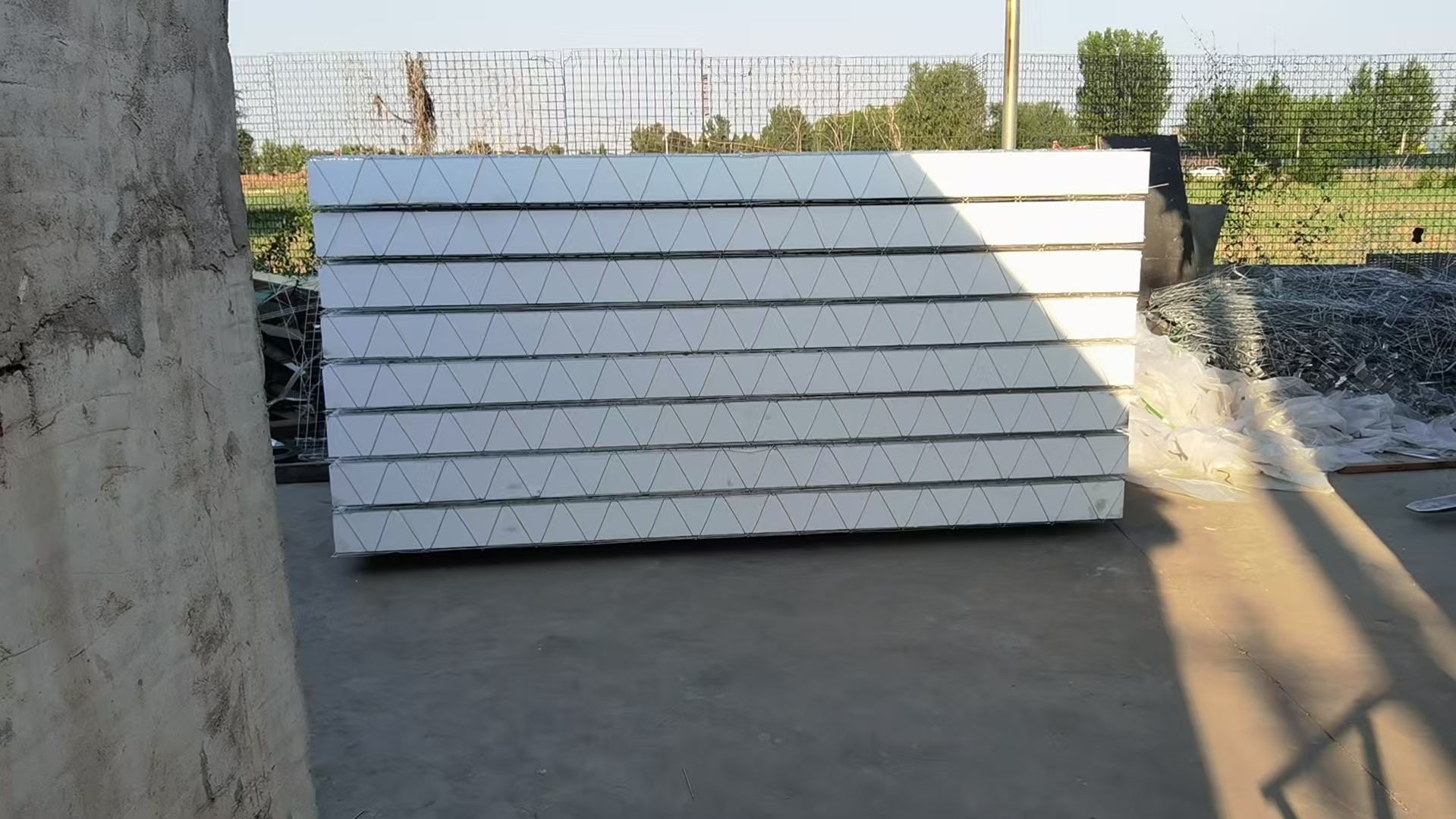 3D Wire Mesh EPS Sandwich Wall Panel (Tiber Panel