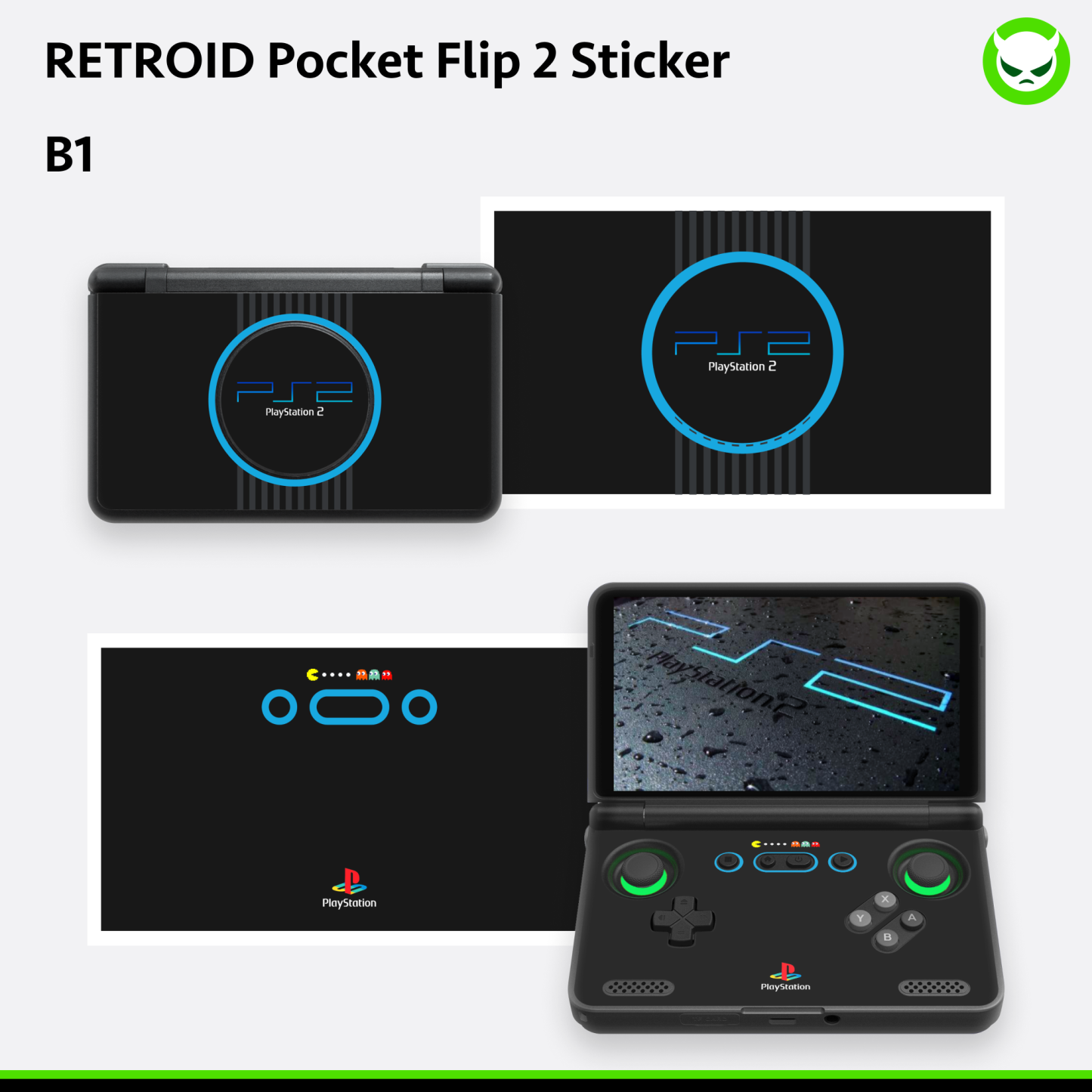 Retroid Pocket Flip 2 Customized Skin - Ships within 24 hours