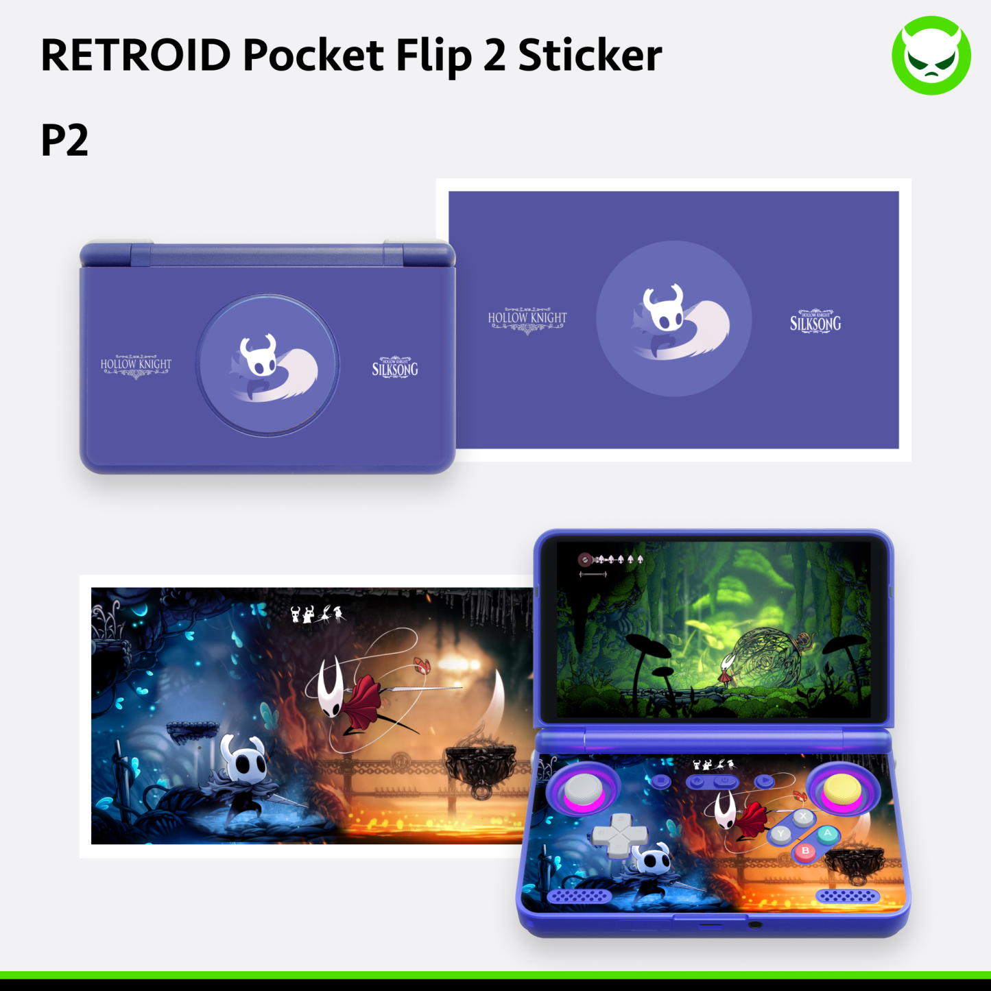 Retroid Pocket Flip 2 Customized Skin - Ships within 24 hours