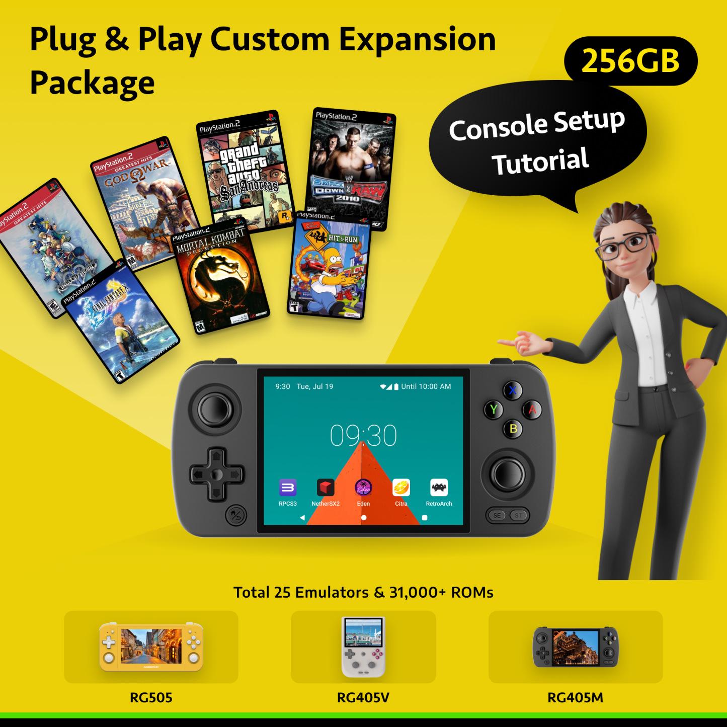 256GB Plug & Play Custom Expansion Package - Ships within 24 hours