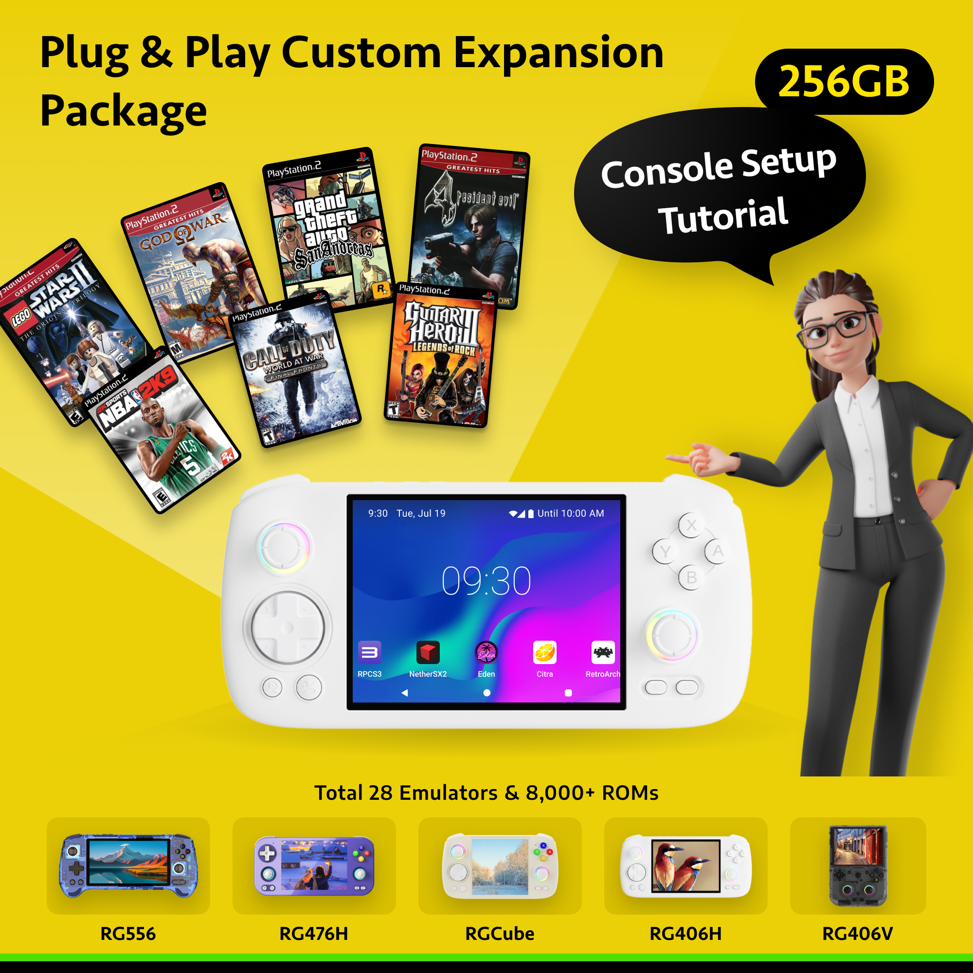 256GB Plug & Play Custom Expansion Package - Ships within 24 hours
