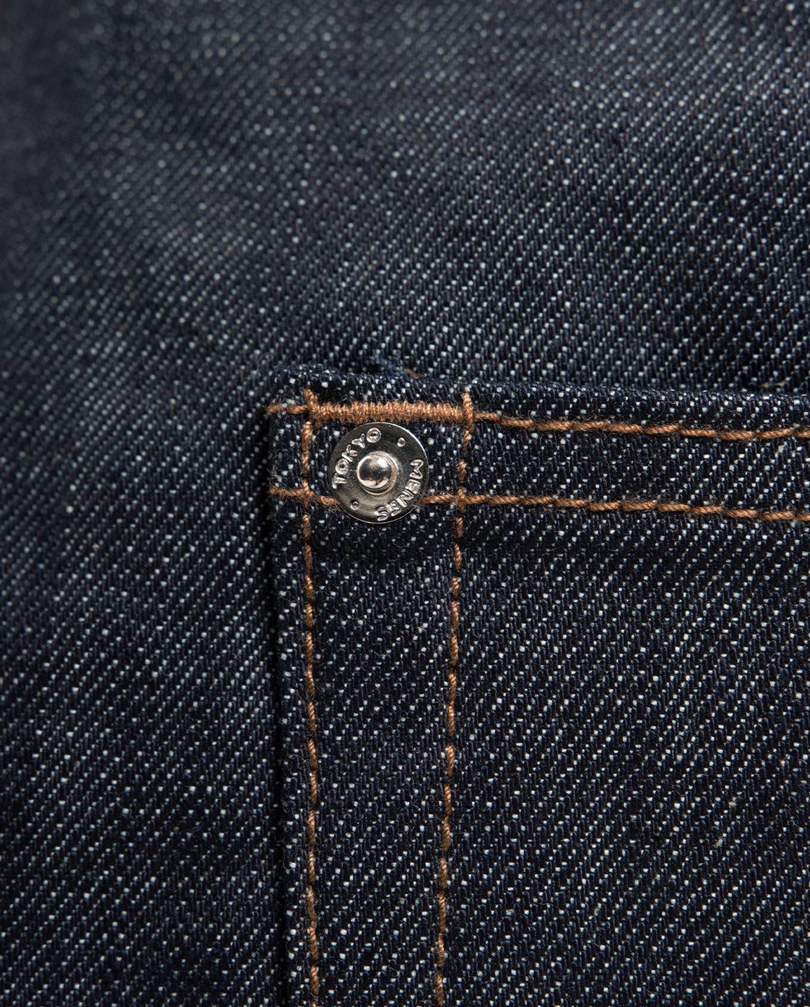 MENES Raw Selvedge Loose Fit Jeans - Indigo
