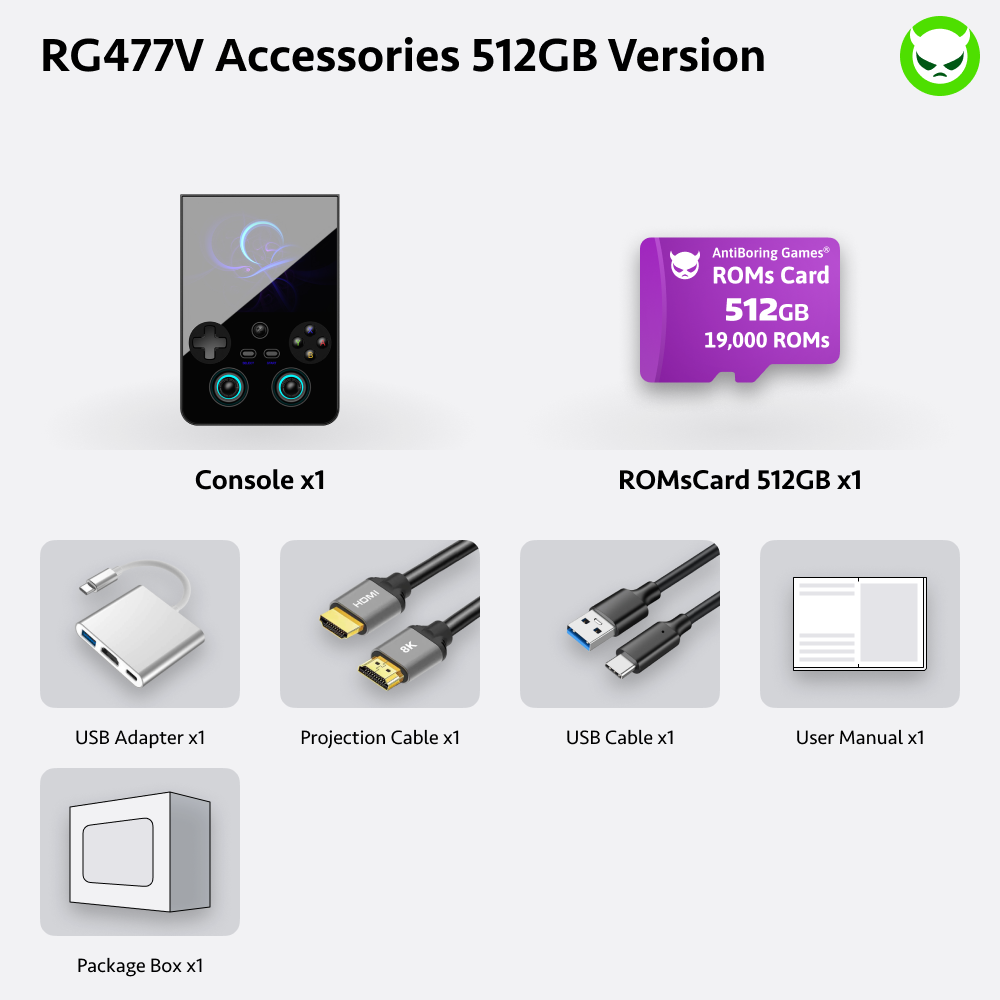 Anbernic RG477V【Ready to Play】