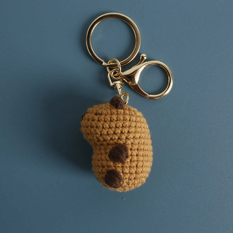 Handmade Crochet Capybara Keychain