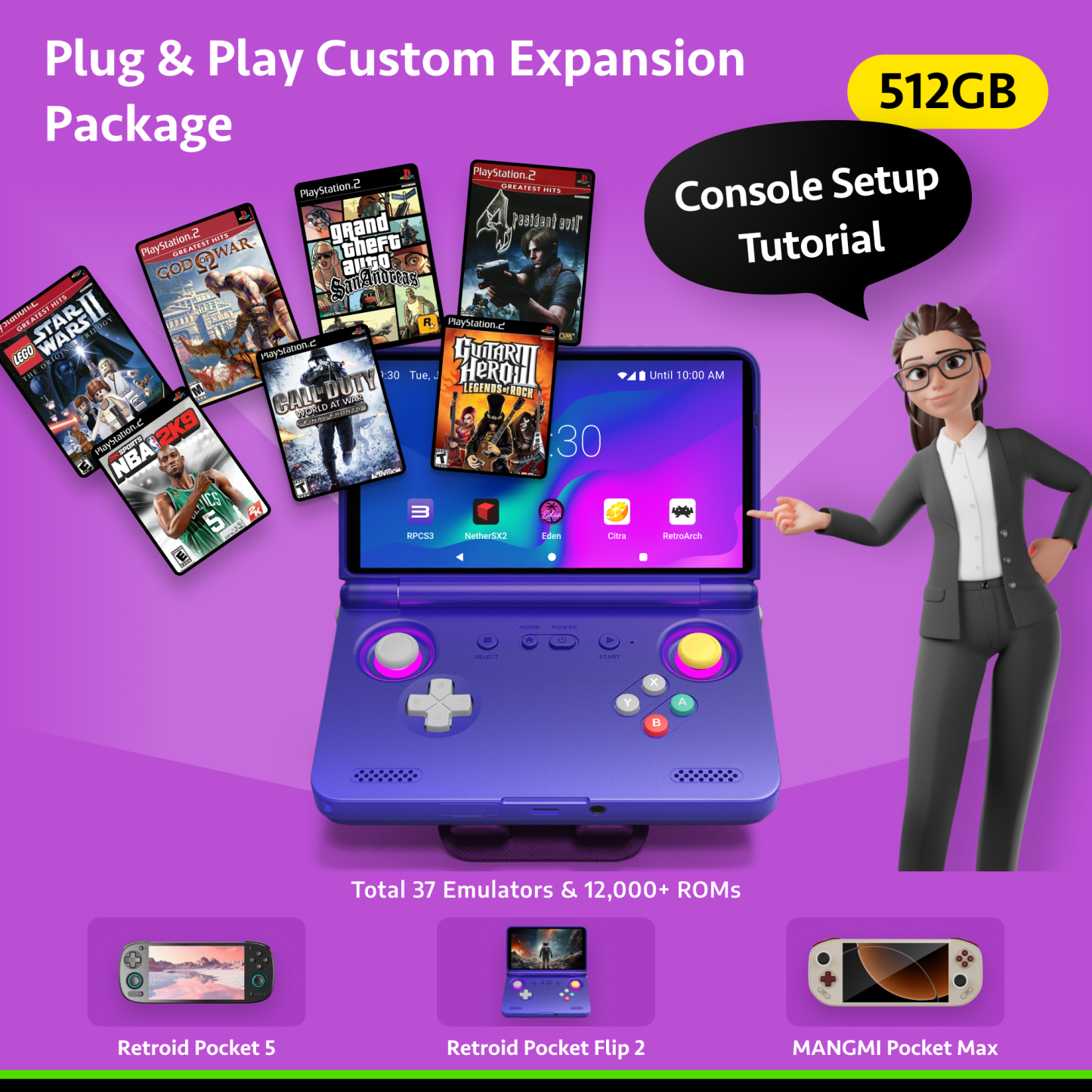 512GB Plug & Play Custom Expansion Package - Ships within 24 hours