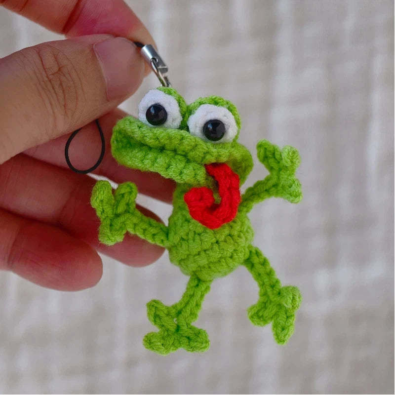 Handmade Crochet Mini Animal Keychain