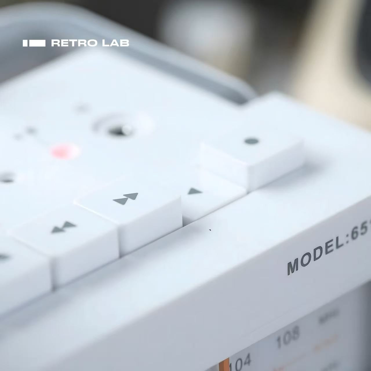 iretrolab Retro Bluetooth Cassette Player with AM/FM Radio - Ships within 24 hours