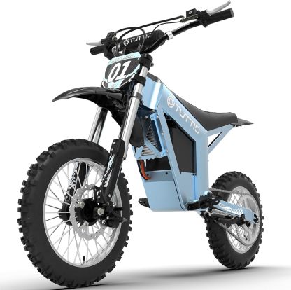 Tuttio Electric Dirt Bike Adults 2000W/3000W 220NM Electric Bike 48V 21AH Removable Battery with Hydraulic Brakes (21AH Dirt Bike)