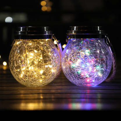 Solar Glass Light