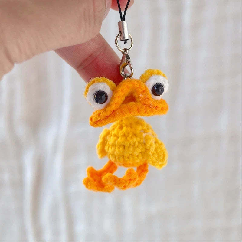Handmade Crochet Mini Animal Keychain
