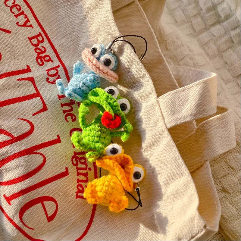 Handmade Crochet Mini Animal Keychain