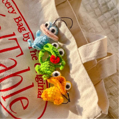 Handmade Crochet Mini Animal Keychain