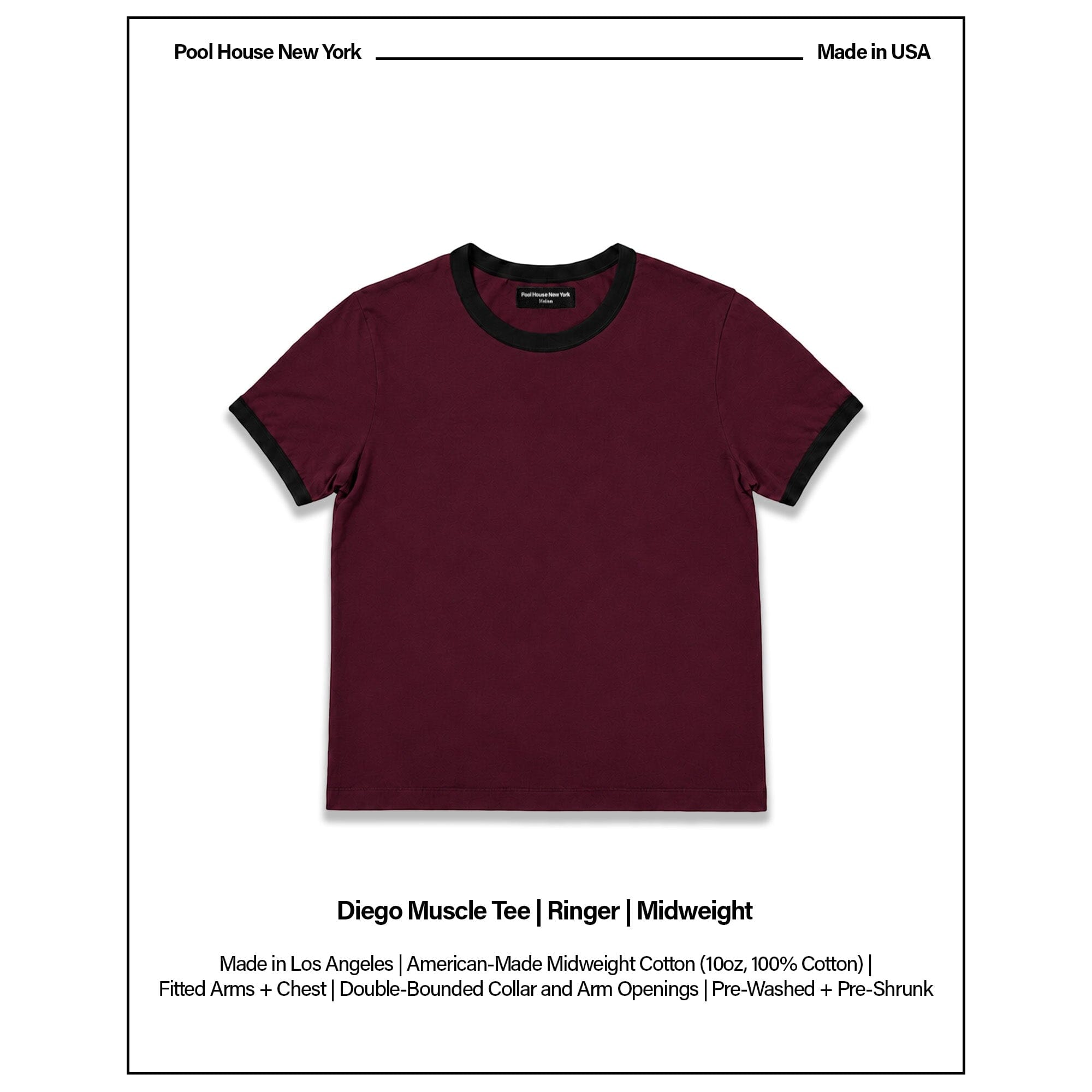 Diego Muscle Tee | Ringer