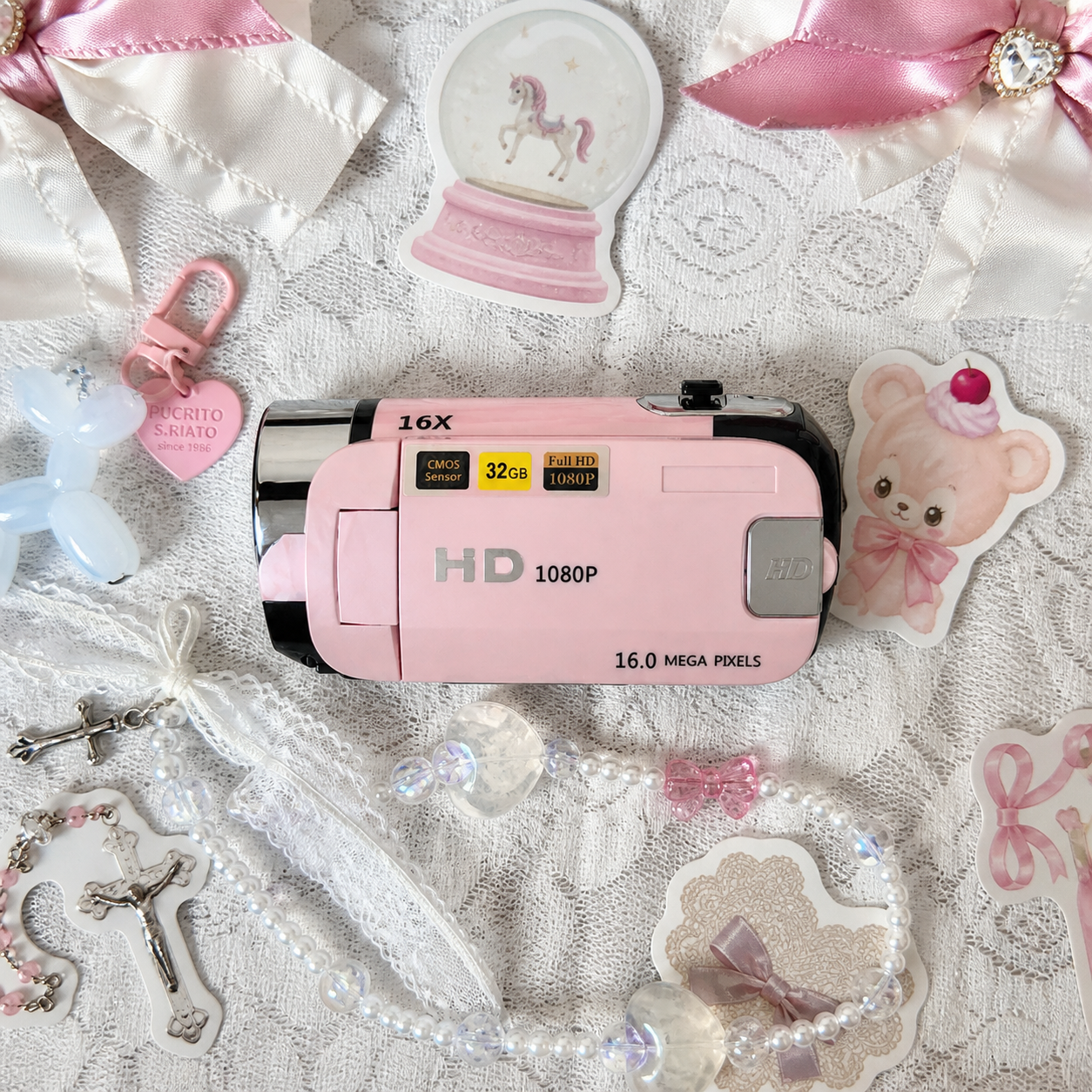 1080P Flip Screen Camcorder Pristine condition