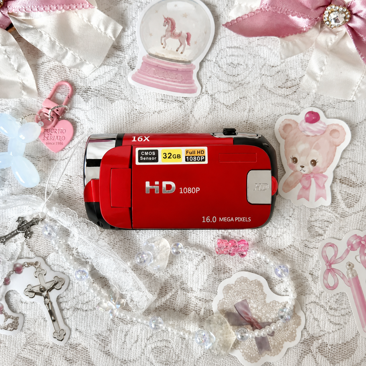 1080P Flip Screen Camcorder Pristine condition