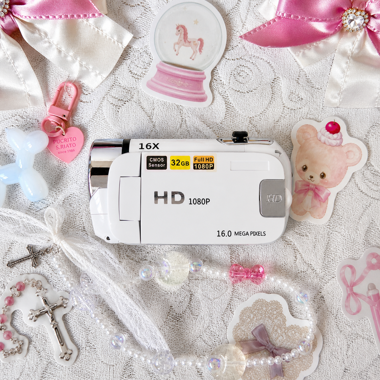 1080P Flip Screen Camcorder Pristine condition
