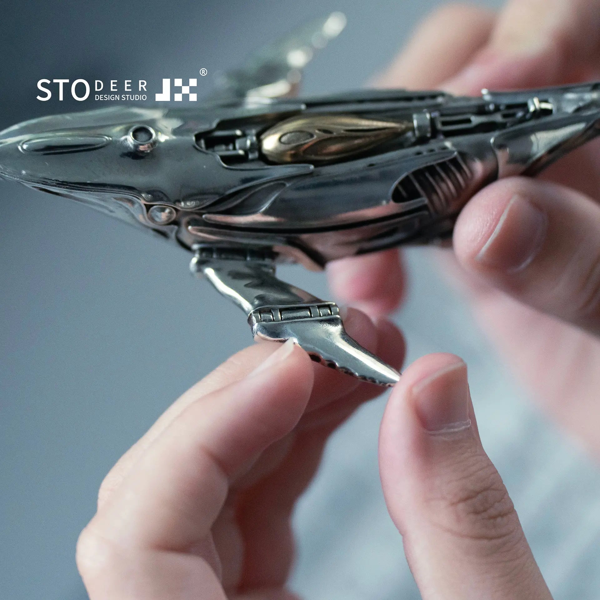 Stodeer Humpback Whale Mini Sculpture - Ships within 24 hours