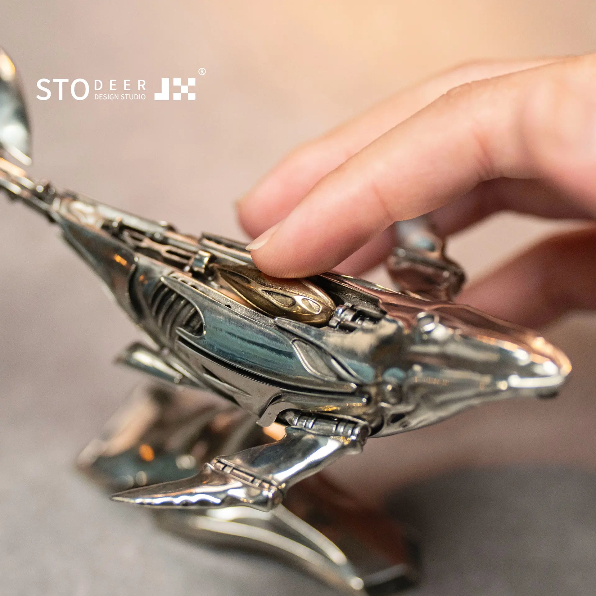 Stodeer Humpback Whale Mini Sculpture - Ships within 24 hours