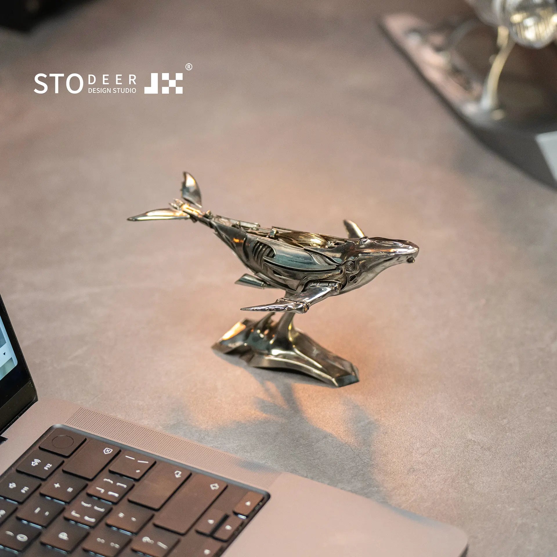 Stodeer Humpback Whale Mini Sculpture - Ships within 24 hours