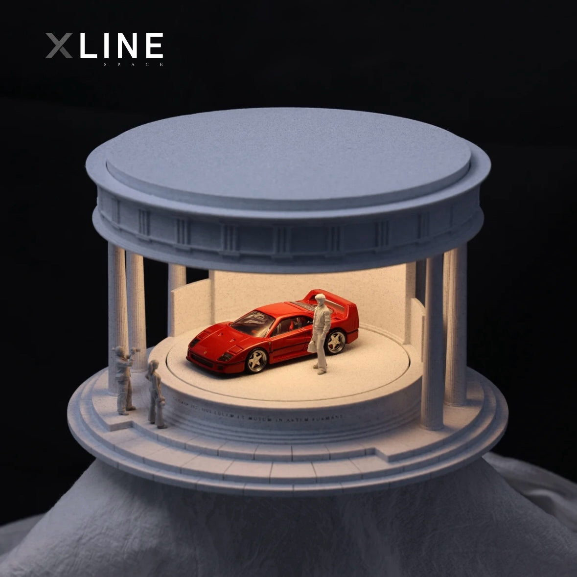1:64 Scale Rotating Display Stand - Ships within 24 hours