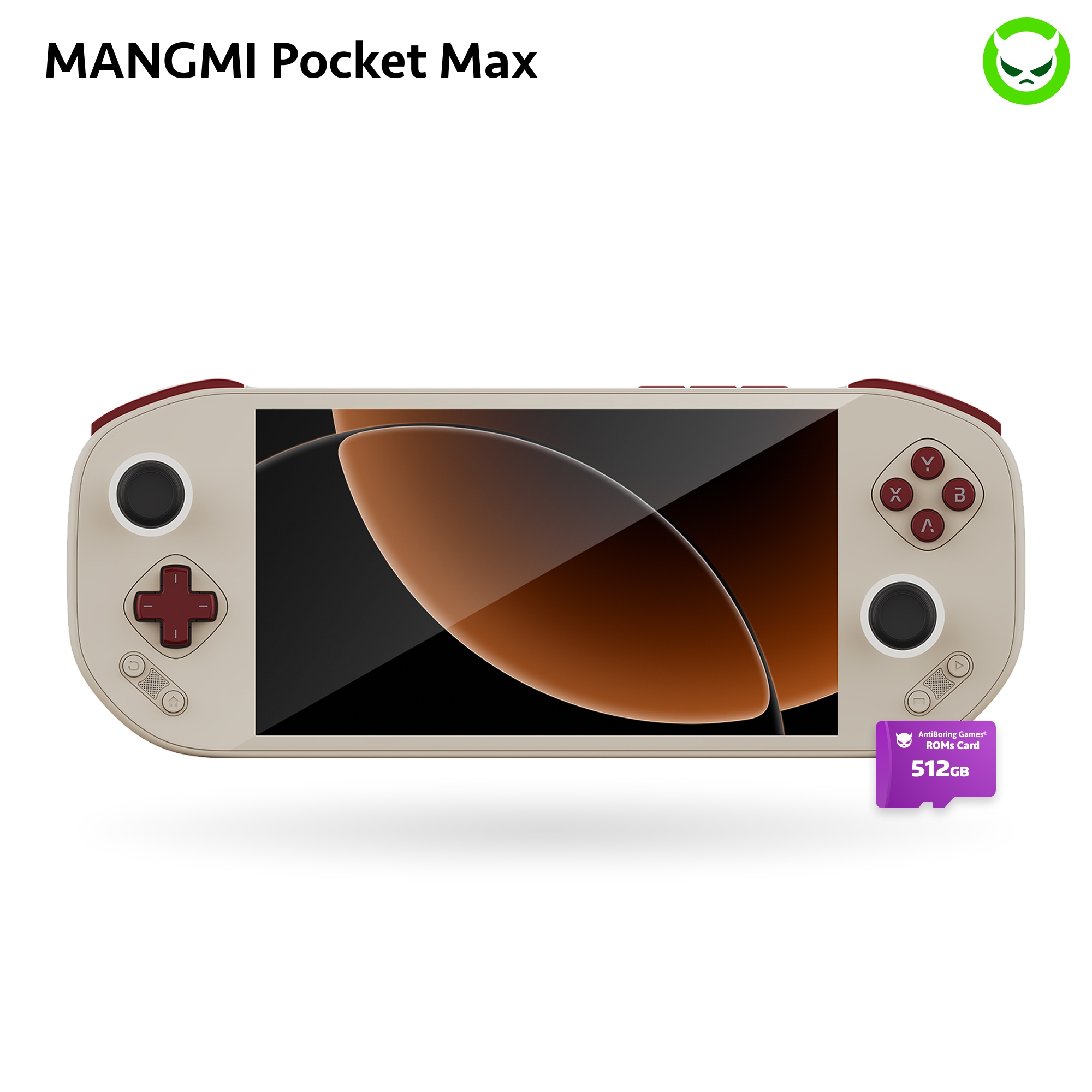 MANGMI Pocket Max | Full Pre-configured🚩37Emu🎮12K+💾🚩SD865 Chipset🚩TMR joystick🚩7' Screen Handheld