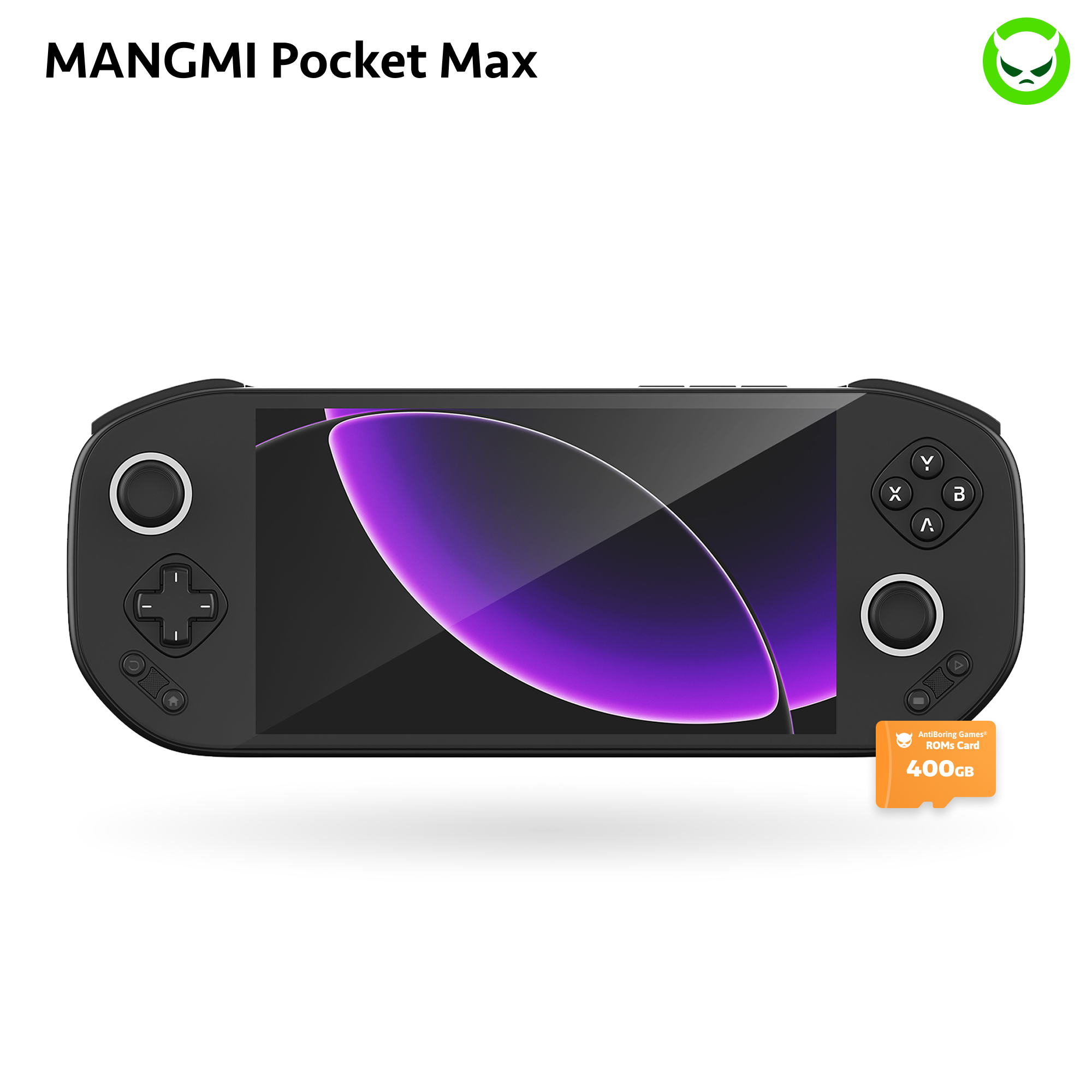 MANGMI Pocket Max | Full Pre-configured🚩37Emu🎮12K+💾🚩SD865 Chipset🚩TMR joystick🚩7' Screen Handheld