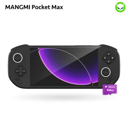 MANGMI Pocket Max | Full Pre-configured🚩37Emu🎮12K+💾🚩SD865 Chipset🚩TMR joystick🚩7' Screen Handheld