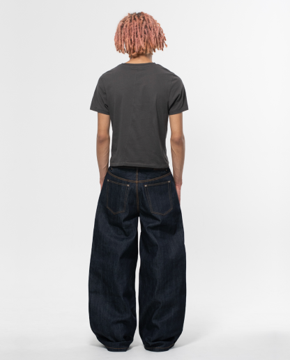 MENES Okayama Raw Selvedge Baggy Jeans - Indigo
