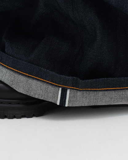 MENES Okayama Raw Selvedge Baggy Jeans - Indigo