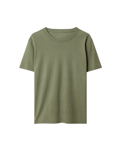 MUSCLE HALF CROP T-SHIRT