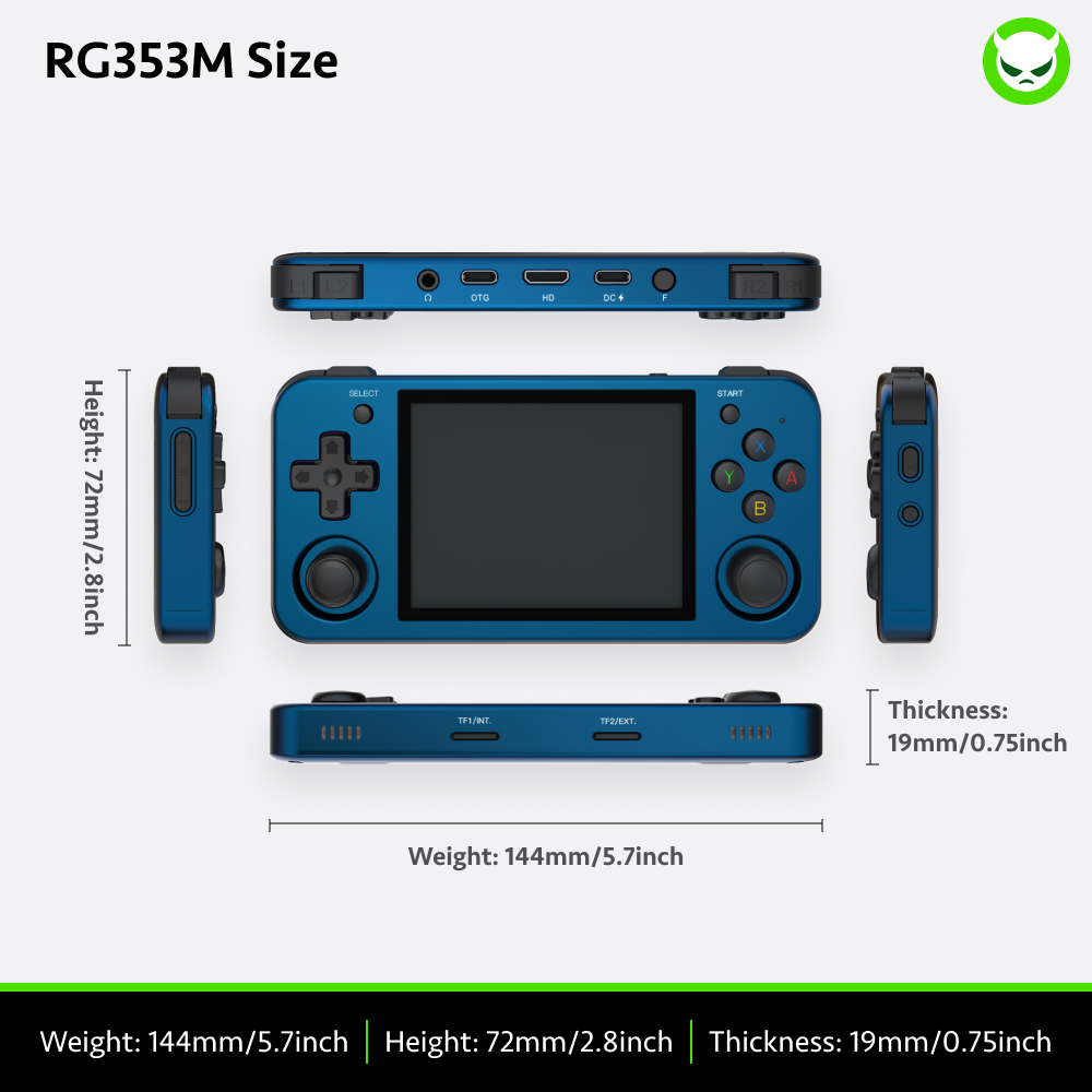 Anbernic RG353M Handheld Game Console - Ships within 24 hours