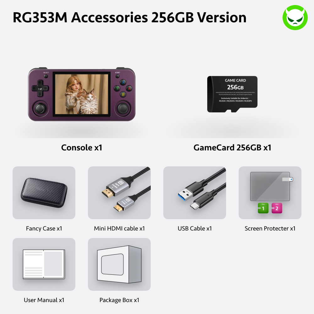Anbernic RG353M Handheld Game Console - Ships within 24 hours