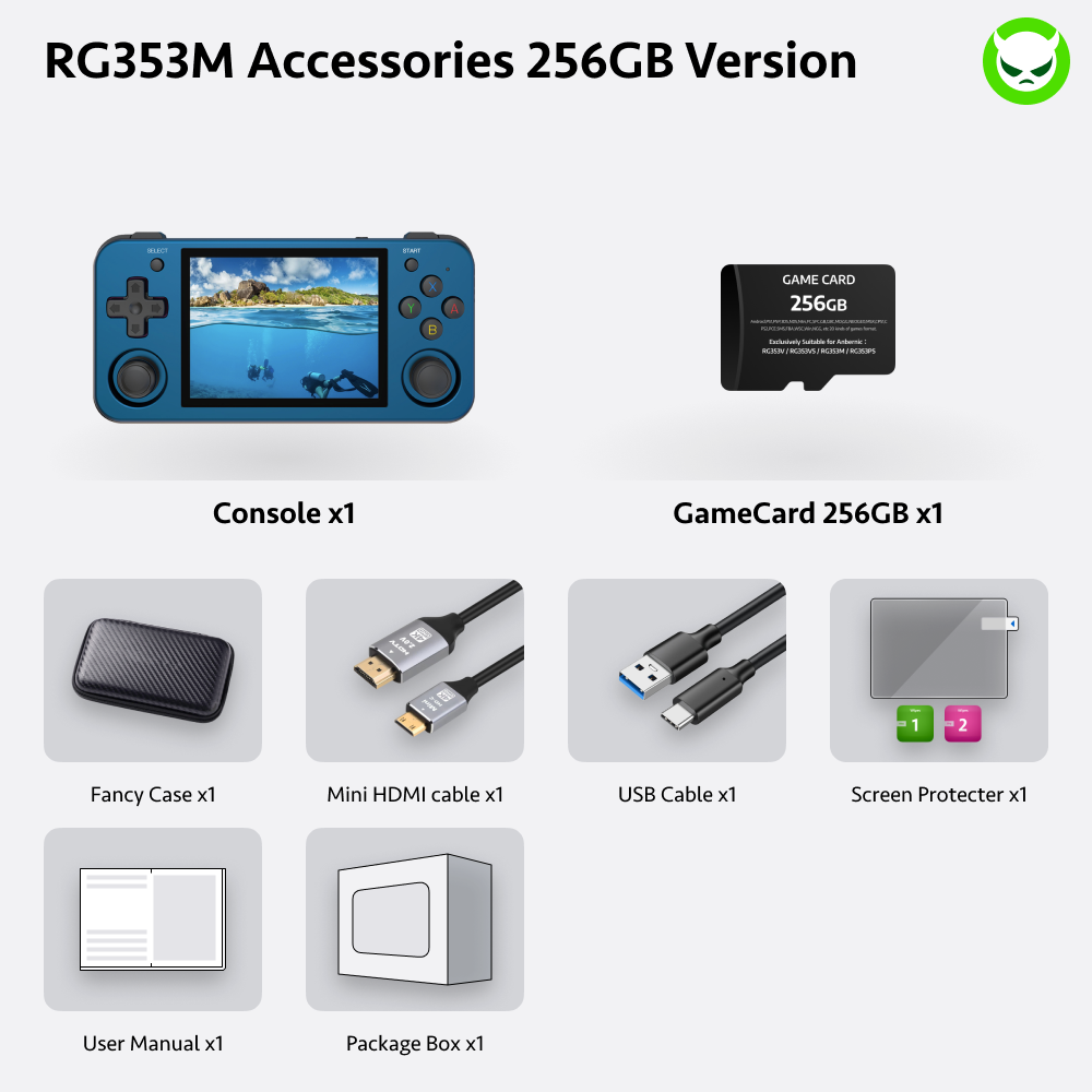 Anbernic RG353M Handheld Game Console - Ships within 24 hours
