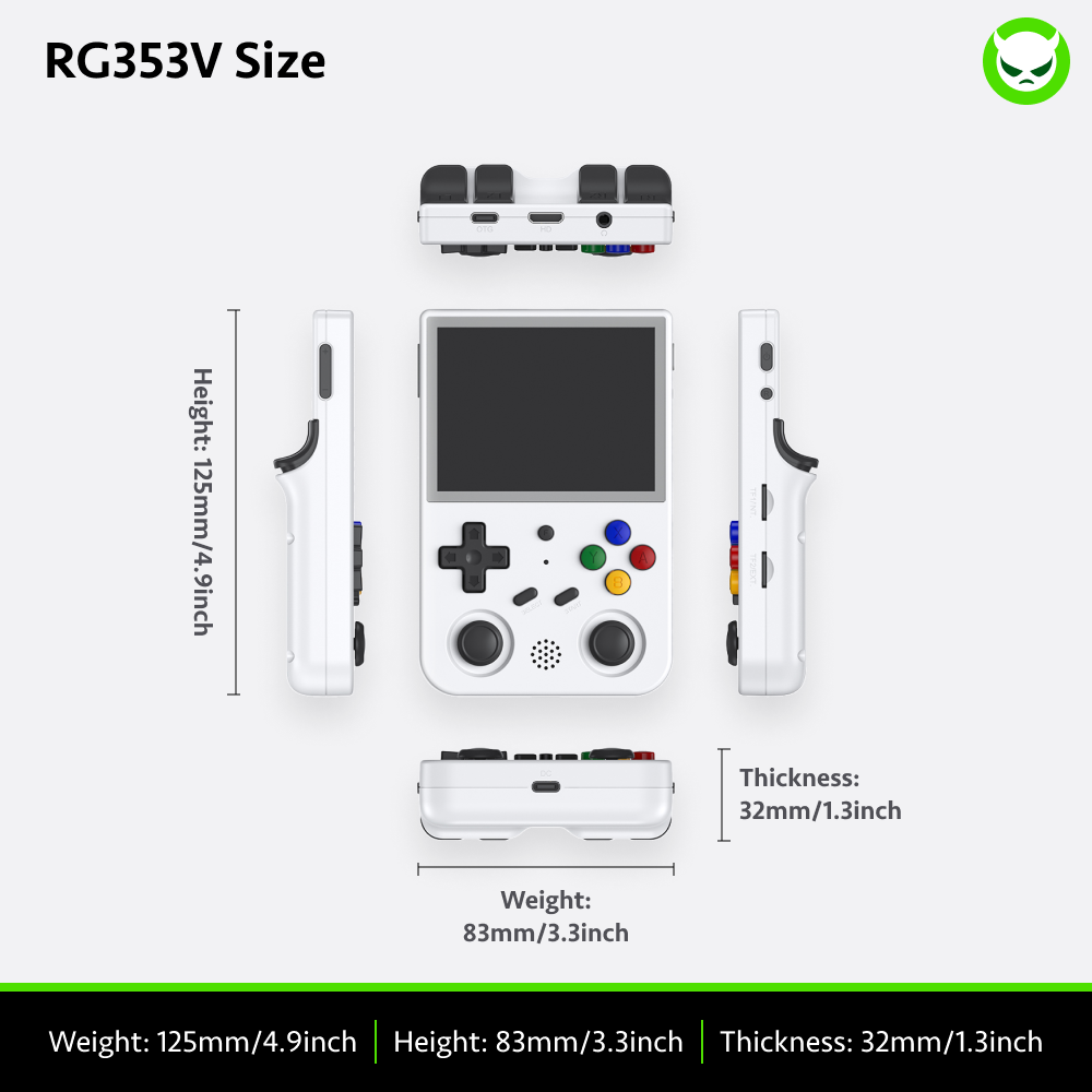 Anbernic RG353V Handheld Game Console - Ships within 24 hours