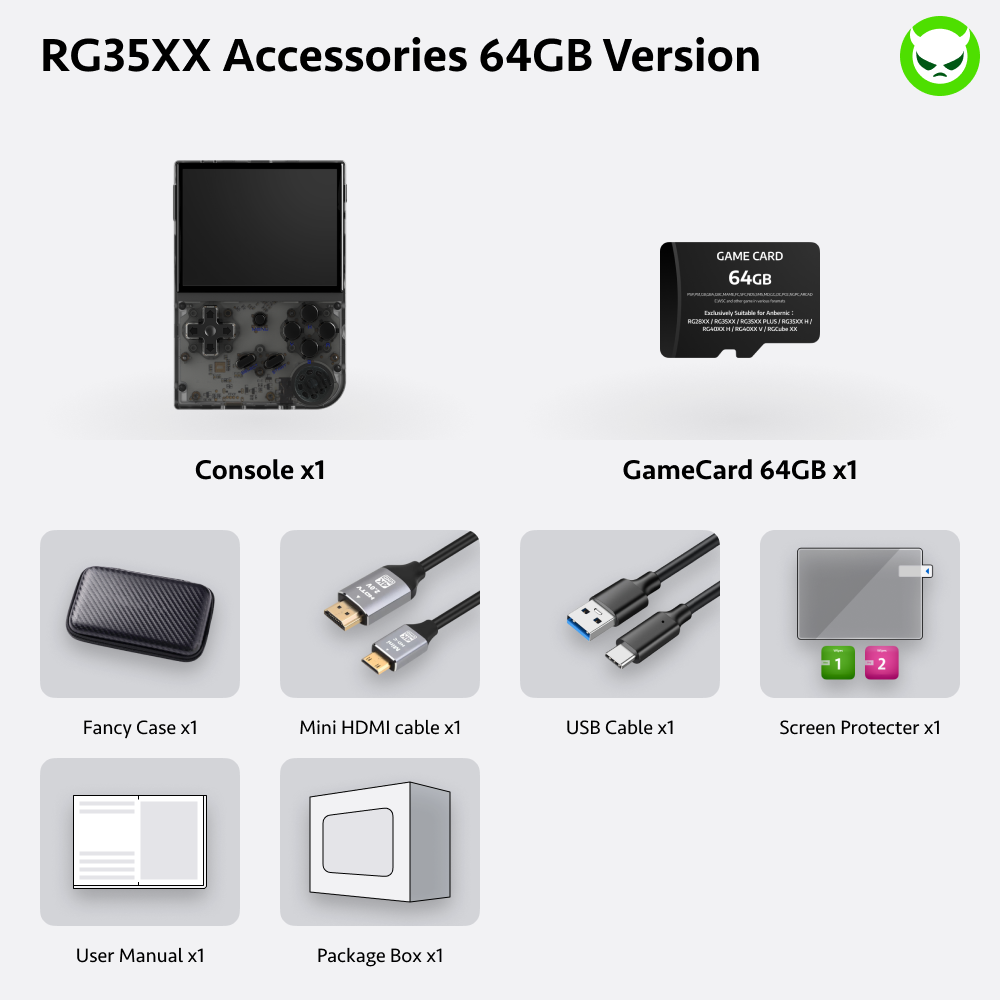 Anbernic RG35XX Handheld Game Console - Ships within 24 hours