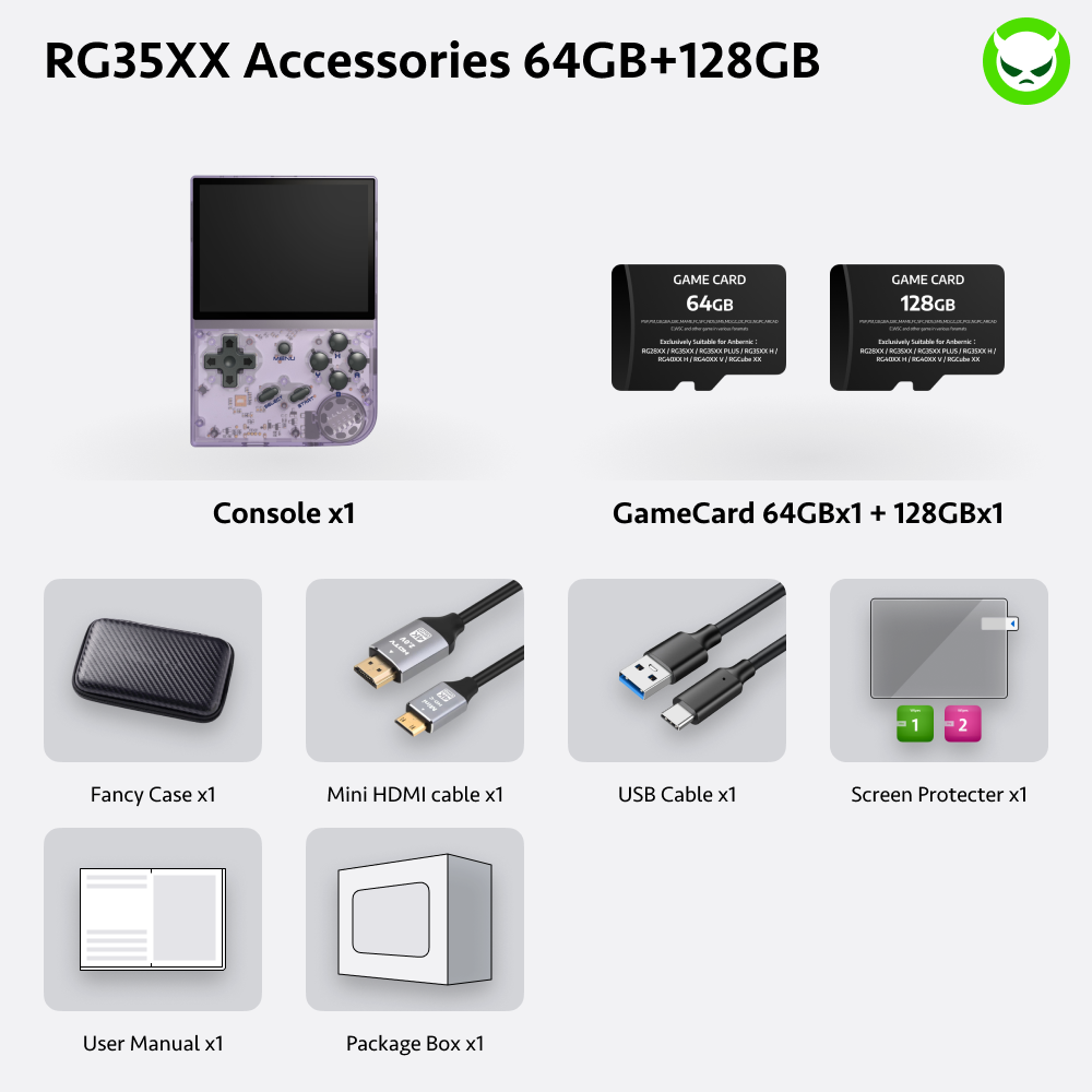 Anbernic RG35XX Handheld Game Console - Ships within 24 hours