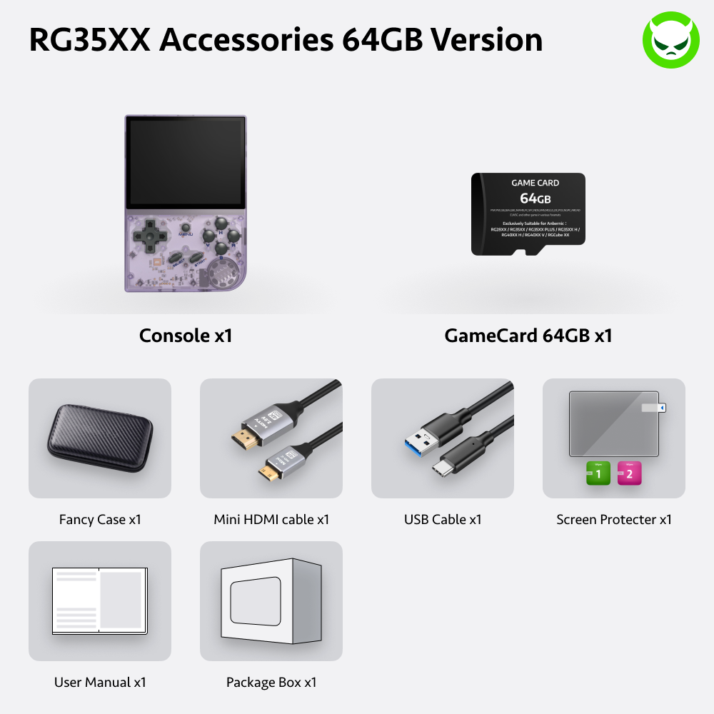 Anbernic RG35XX Handheld Game Console - Ships within 24 hours