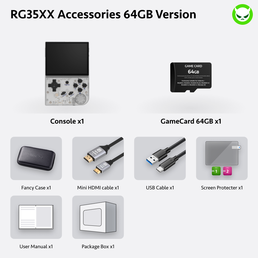 Anbernic RG35XX Handheld Game Console - Ships within 24 hours